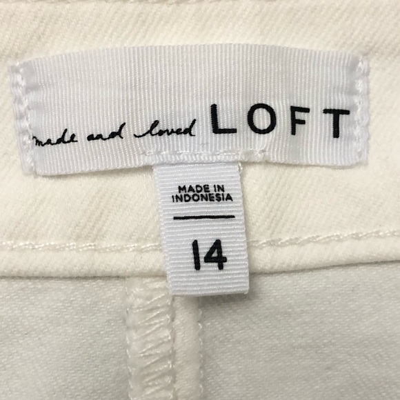 🌟LOFT Women’s Casual White Skirt🌟 - Picture 5 of 7